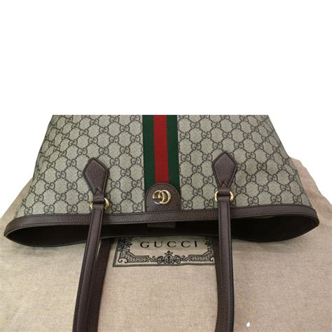 gucci ophidia medium gg supreme canvas tote bag